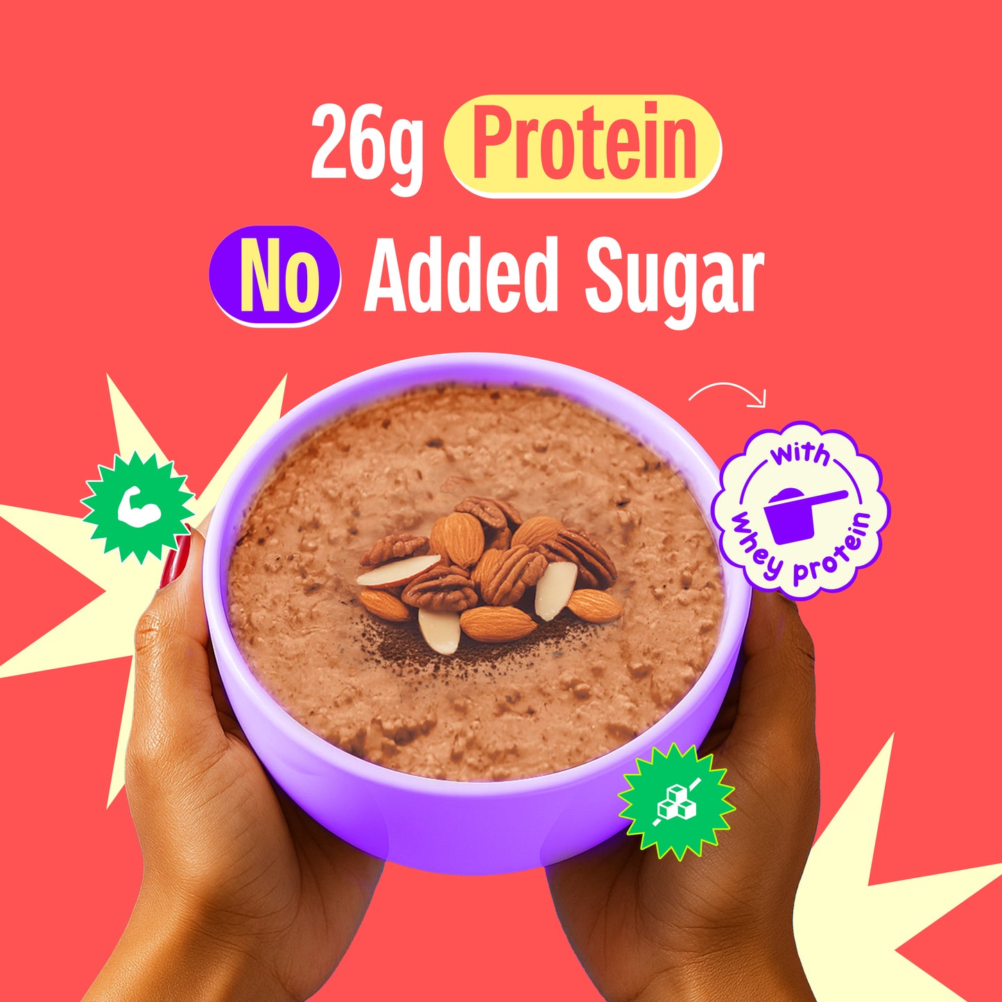 26g High Protein Oats Variety Pack - 7 flavours