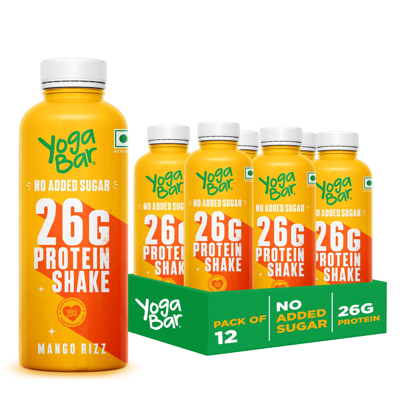 26g Protein Shake Mango Rizz - 250ml/bottle