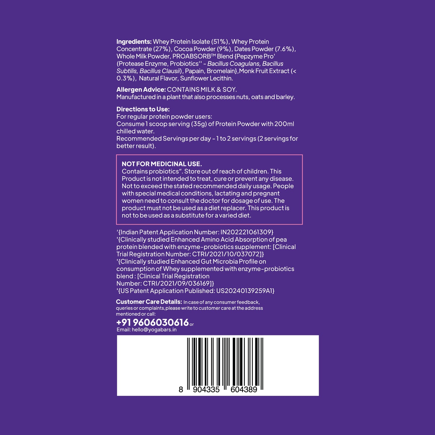 ProClean Whey with Monk Fruit (Chocolate) 680g