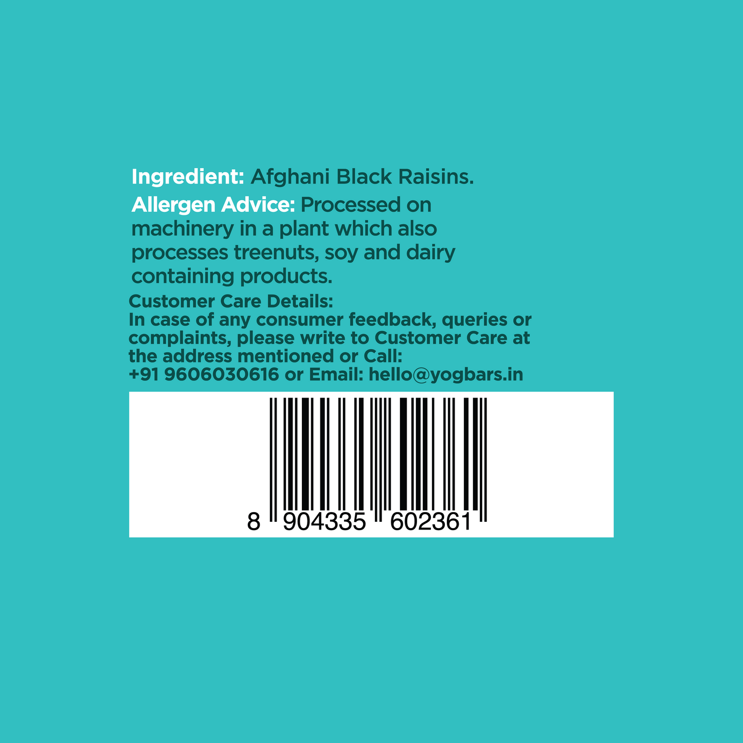 Afghani Black Raisins 200g