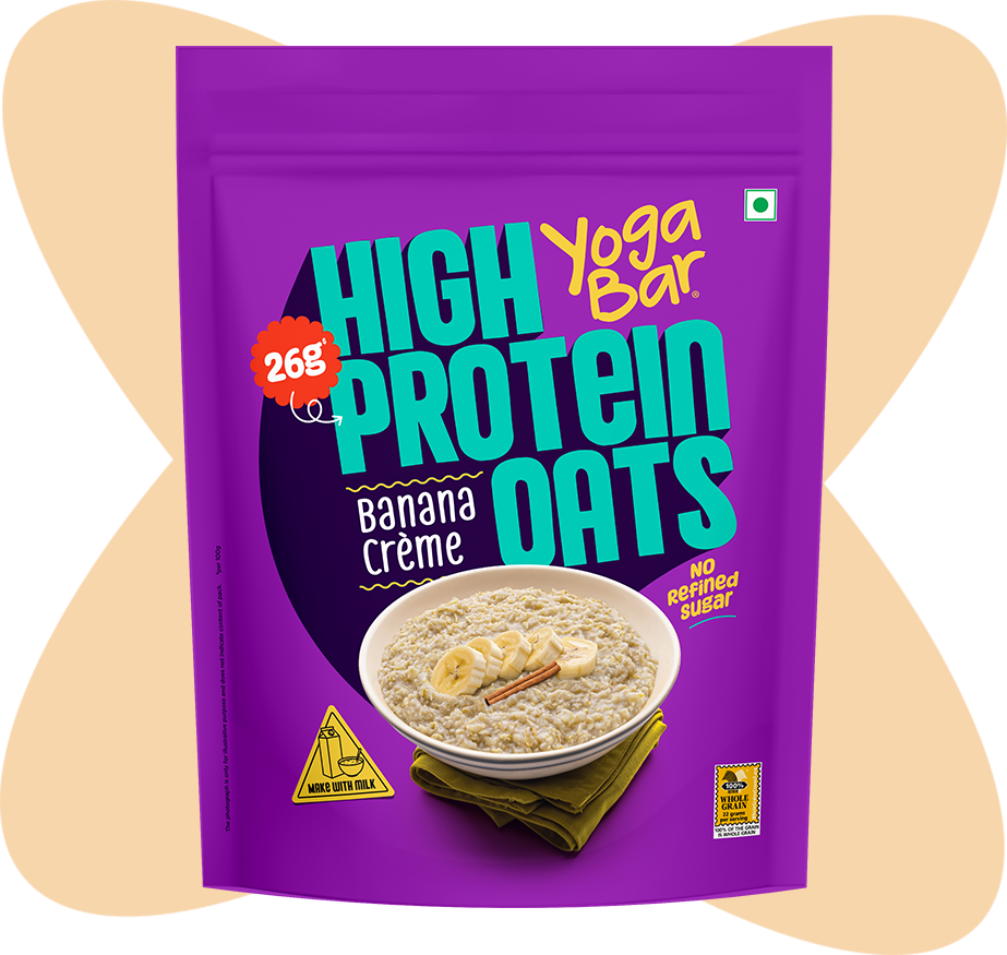 26g High Protein Oats Banana Crème