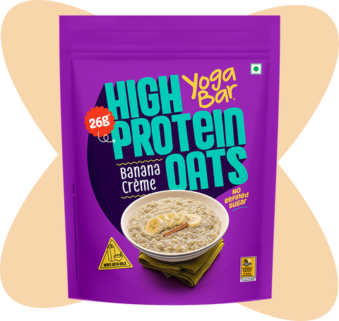 26g High Protein Oats Banana Crème