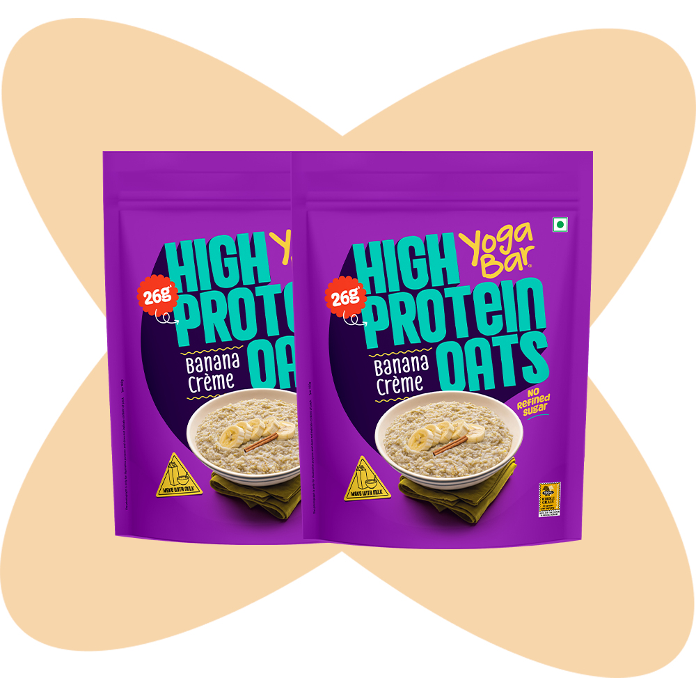 26g High Protein Oats Banana Crème