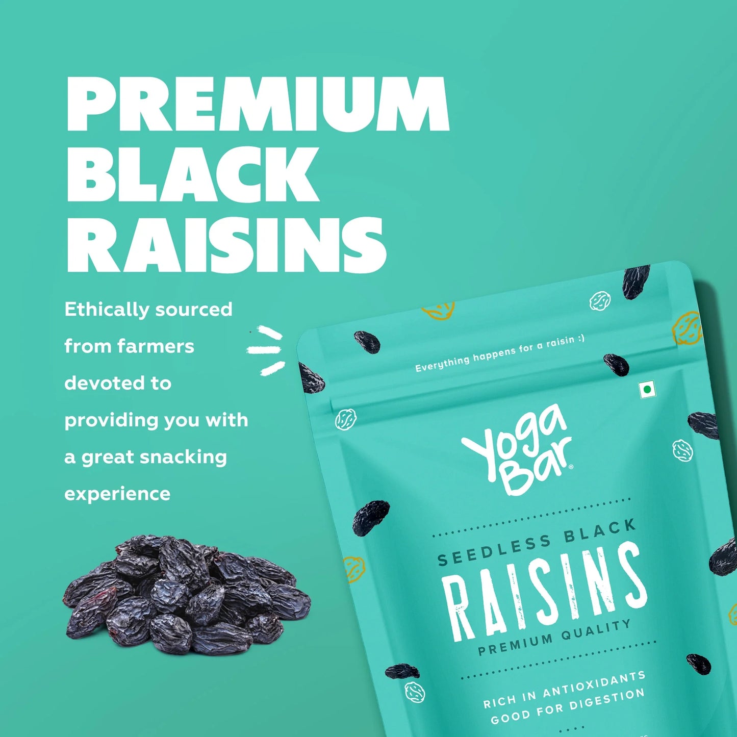 Afghani Black Raisins 200g