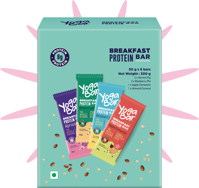 Variety Pack Breakfast Bar Box (Pack of 6)
