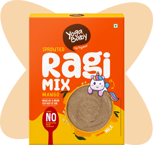 Sprouted Ragi Mix Mango (200g)