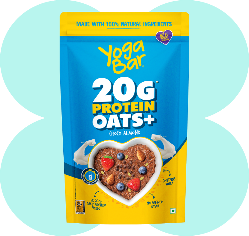 20g Protein Oats Choco Almond 350g – Yoga Bars