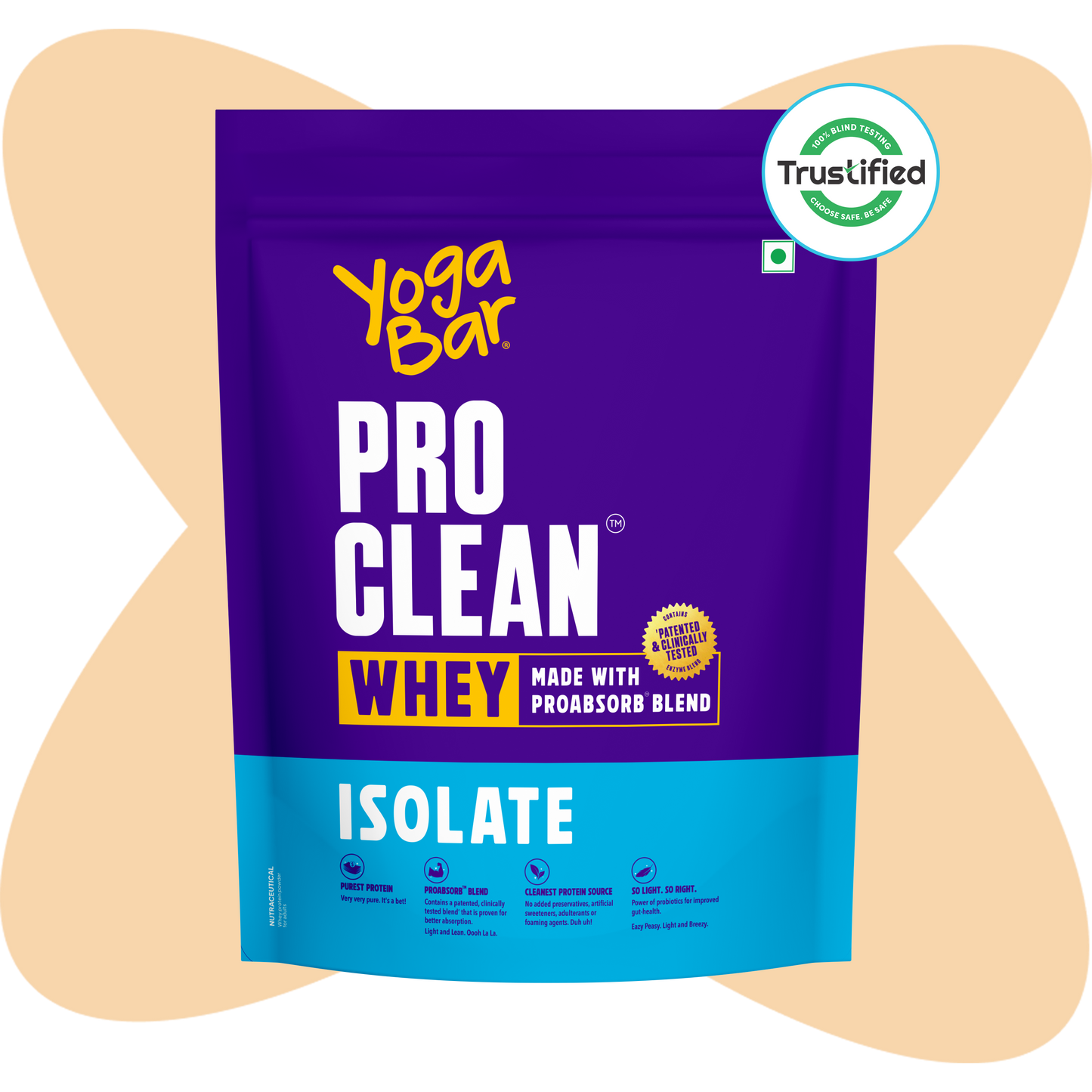 ProClean Whey Protein Isolate 750g - Trustified Certified