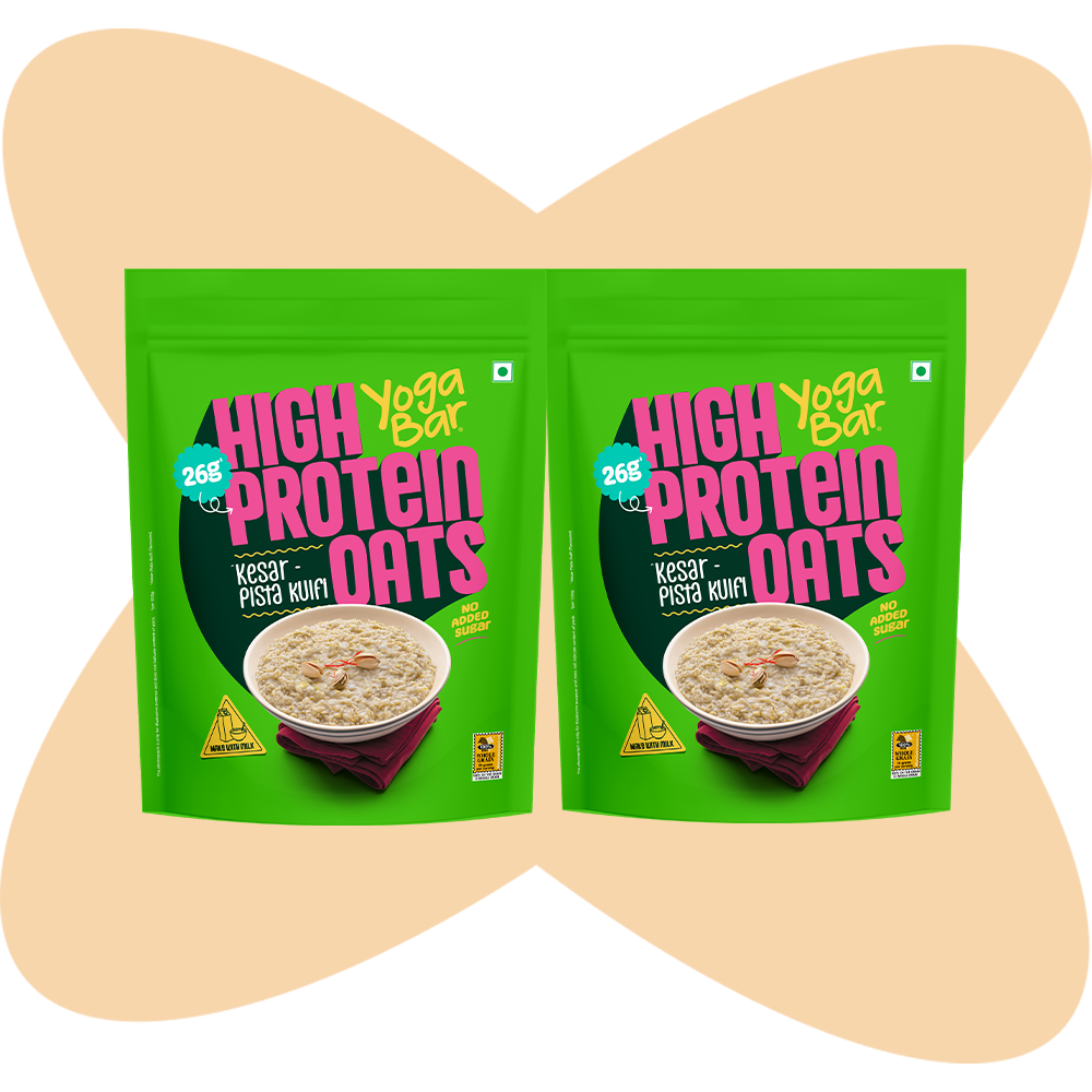 26g High Protein Oats Kesar Pista Kulfi