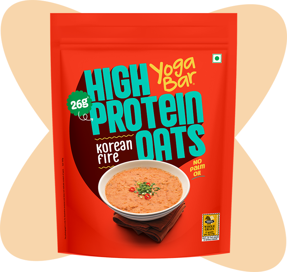 26g High Protein Oats Korean Fire & Mum's Masala 2kg