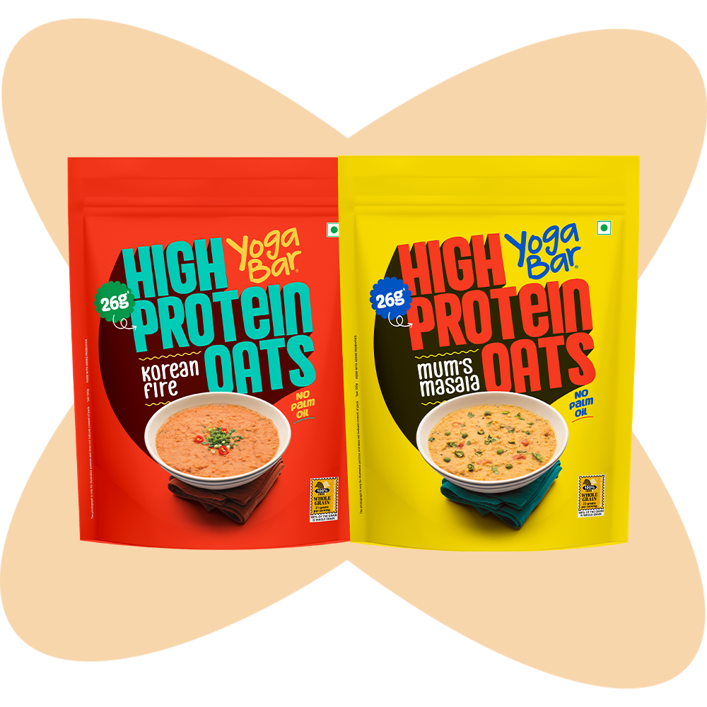 26g High Protein Oats Korean Fire & Mum's Masala 2kg