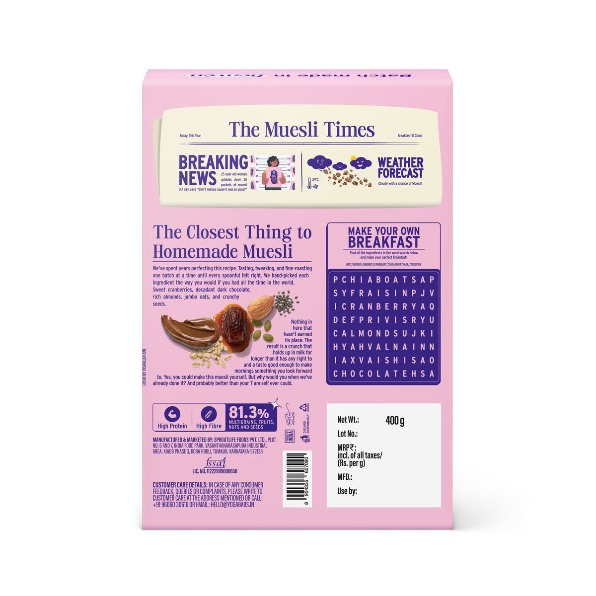 OG Muesli - Dark Chocolate