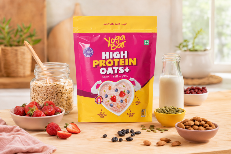 5 High Protein Breakfast Recipes Under 10 Minutes Using Yoga Bar Protein Oats