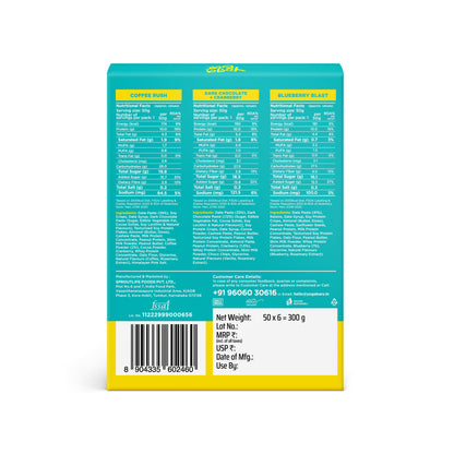 Variety Pack 10g Protein Bar Box (Pack of 6) 300g