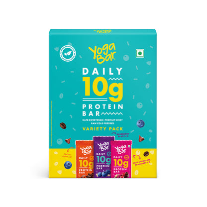 Variety Pack 10g Protein Bar Box (Pack of 6) 300g