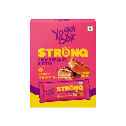 Strong 12g Protein Bar - Choco Peanut - Pack of 6