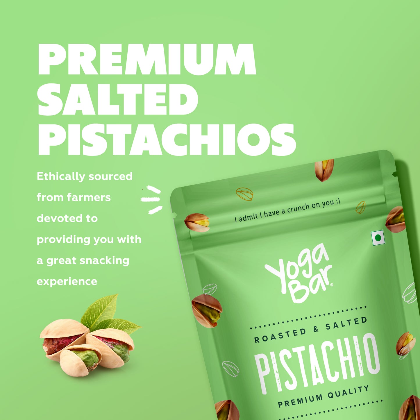 Roasted & Salted Pistachios 500g