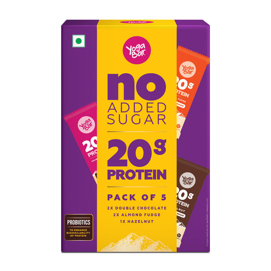 Variety Pack 20g Protein Bar Box (Pack of 5)