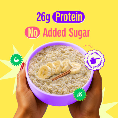 26g High Protein Oats Banana Crème