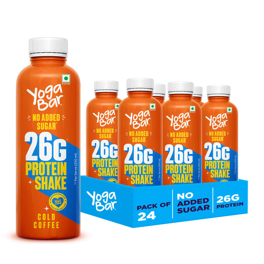26g Protein Shake Cold Coffee - Pack of 24 - 250ml/bottle