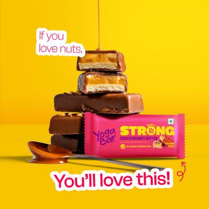 Strong 12g Protein Bar - Choco Peanut - Pack of 6