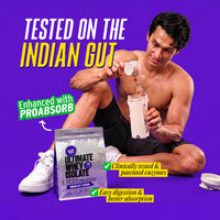 Ultimate Whey Isolate with Fermented Yeast Protein - Chocolate - 500gm