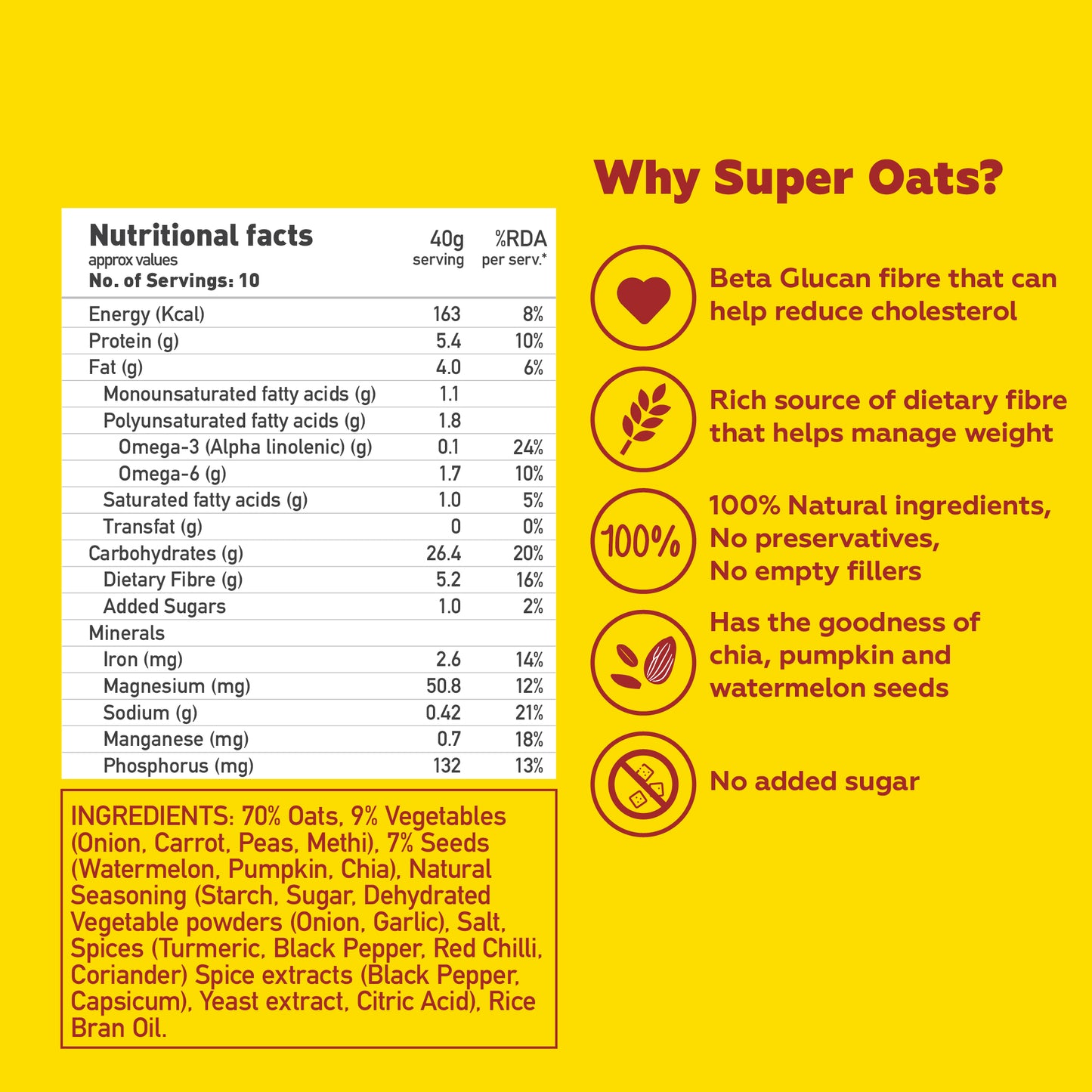 Desi Masala Oats 1kg