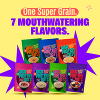 26g High Protein Oats Variety Pack - 7 flavours 330g