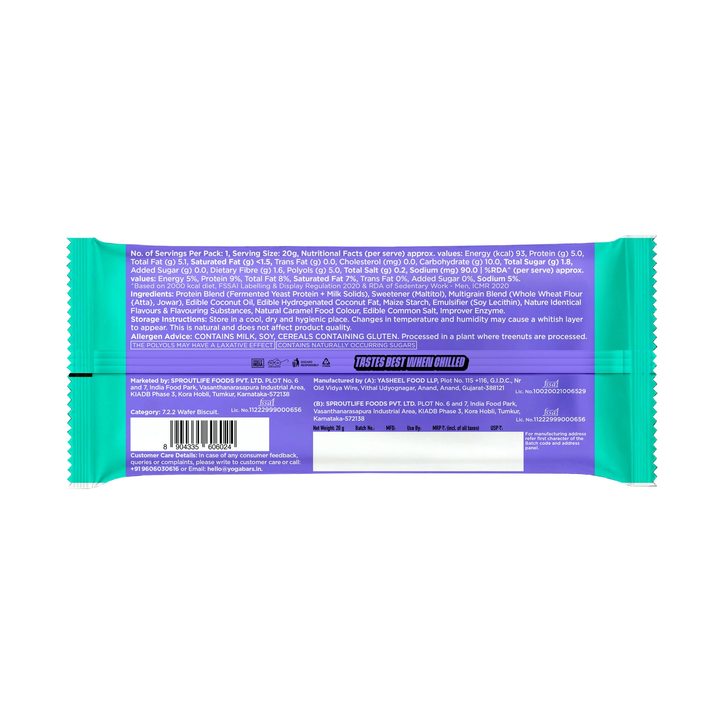 10g Protein Wafer Bars Variety Pack