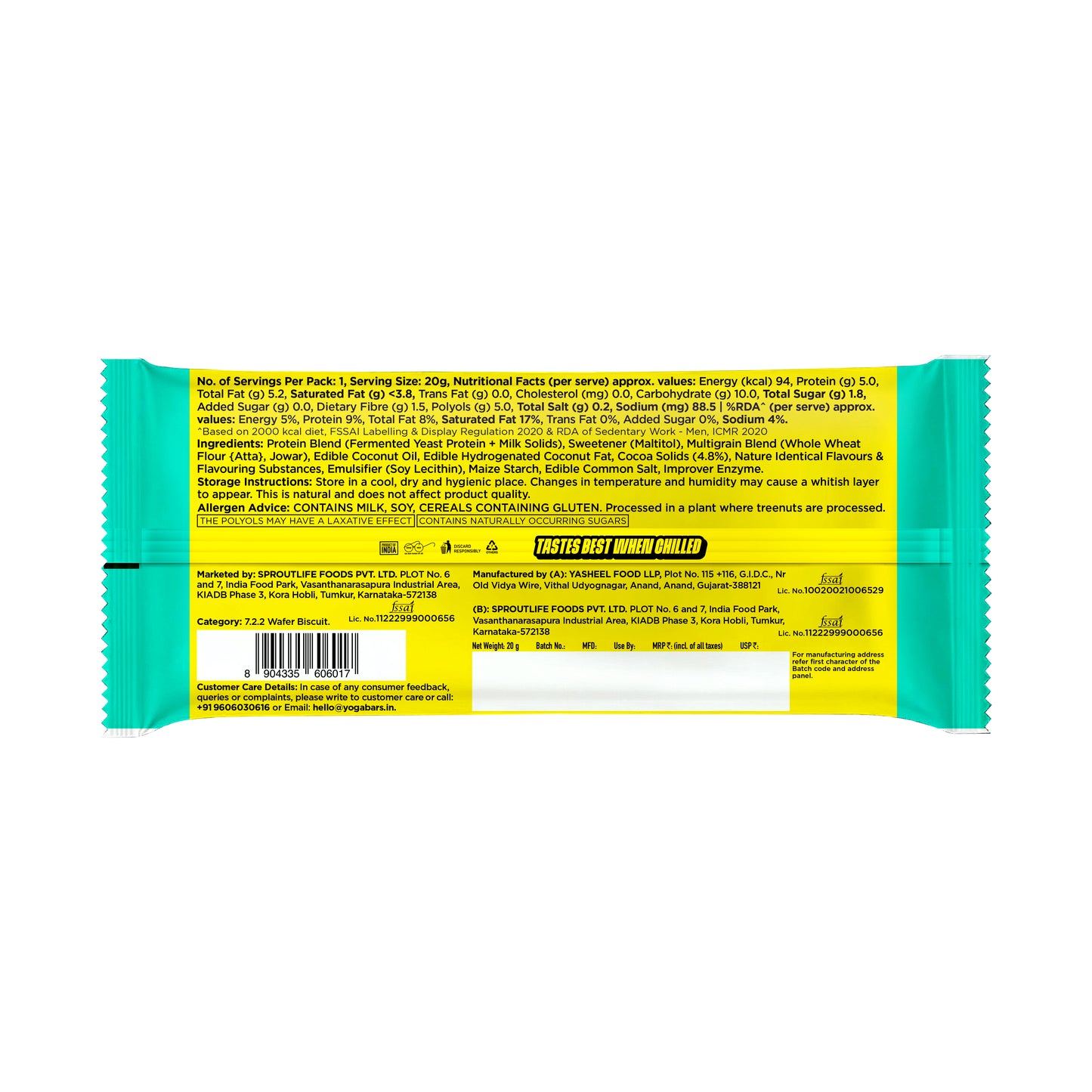 10g Protein Wafer Bars Variety Pack