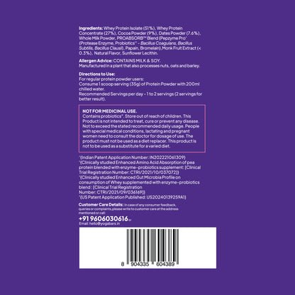 ProClean Whey with Monk Fruit (Chocolate) 680g