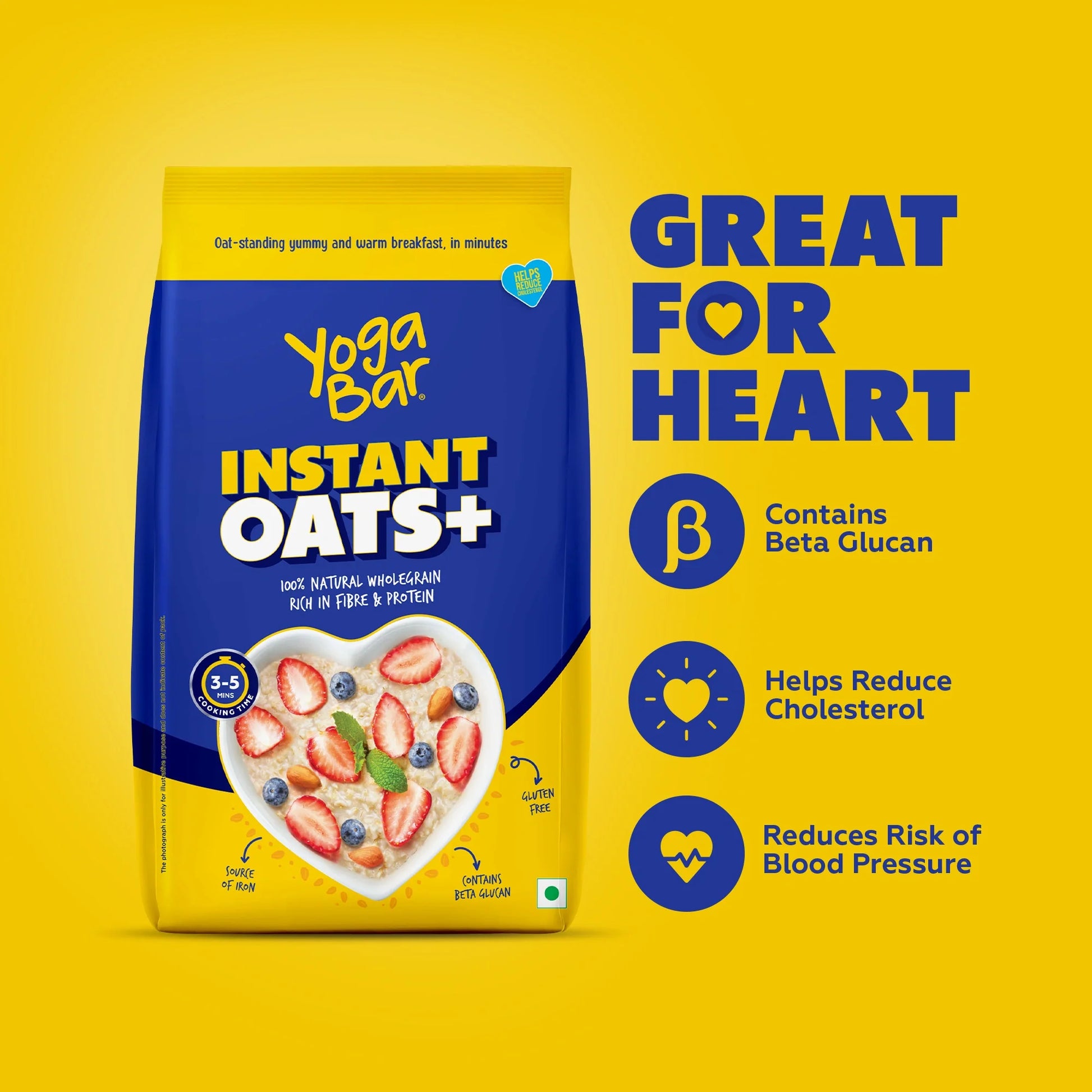 Instant Oats 450g – Yoga Bars