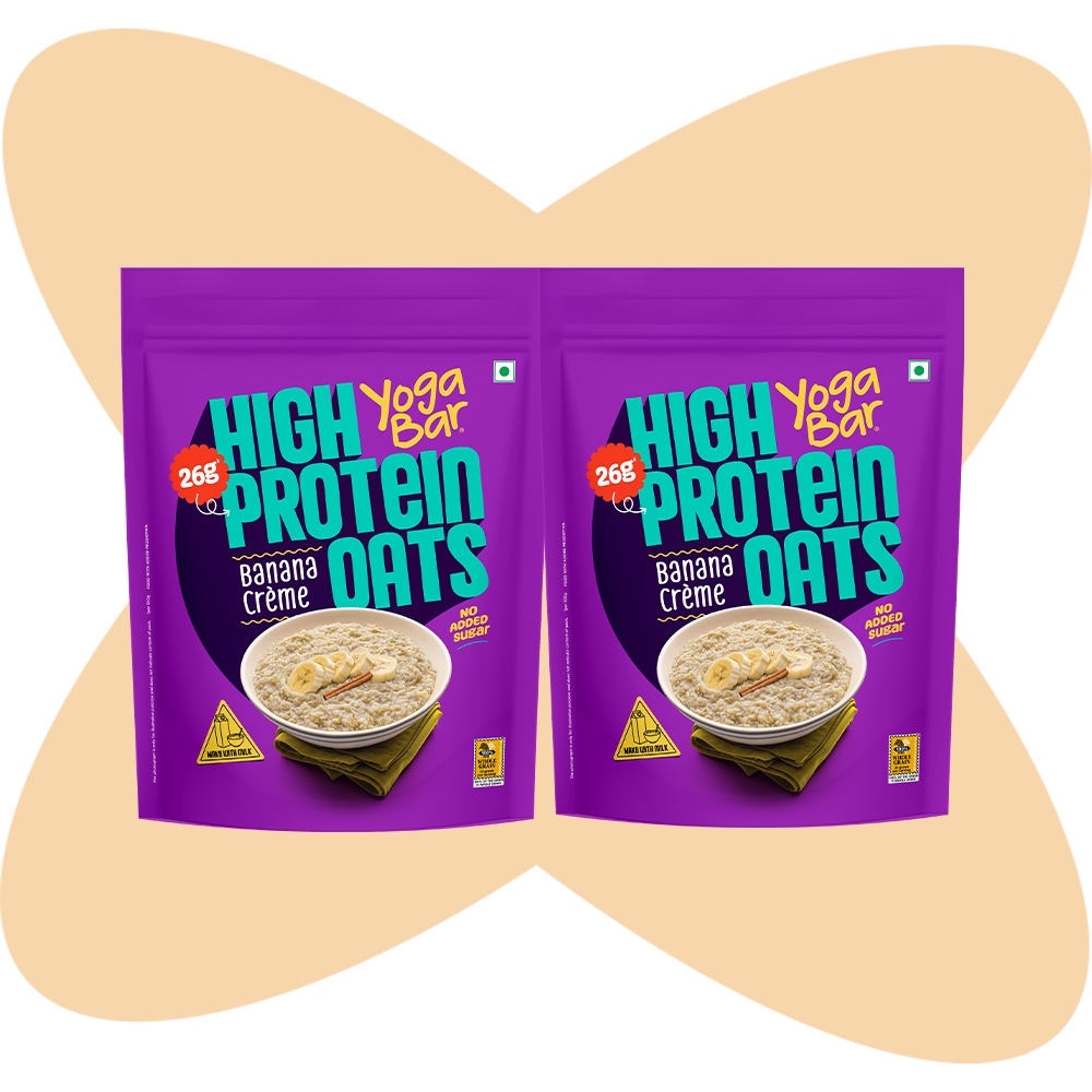 26g High Protein Oats Banana Crème