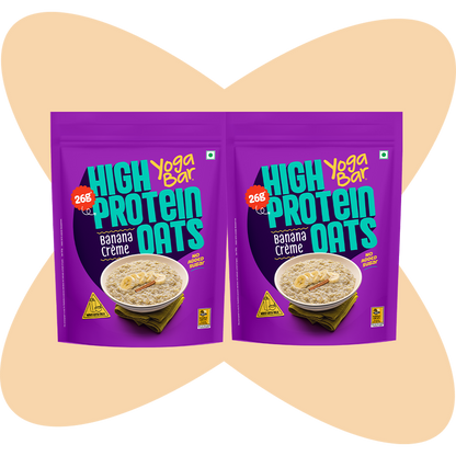 26g High Protein Oats Banana Crème