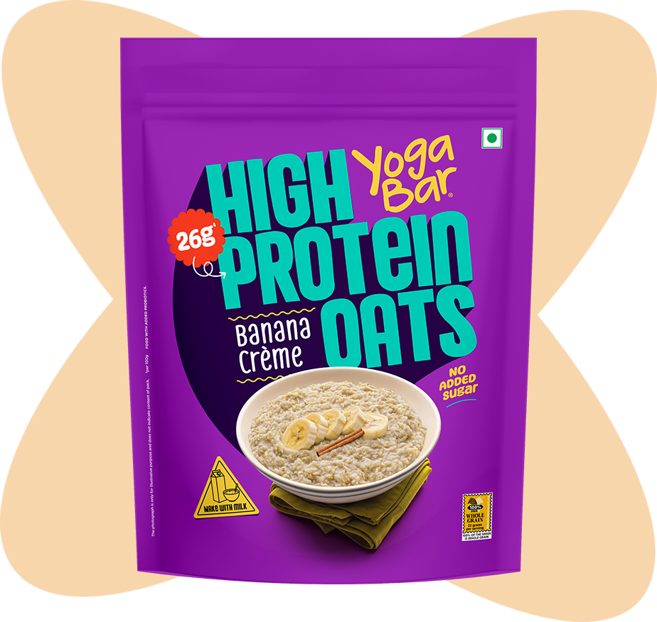 26g High Protein Oats Banana Crème