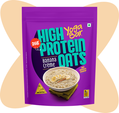 26g High Protein Oats Banana Crème