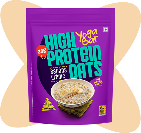 26g High Protein Oats Banana Crème
