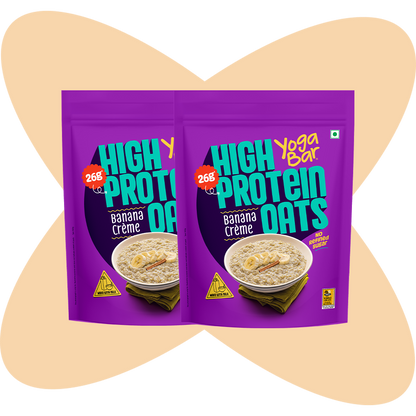 26g High Protein Oats Banana Crème