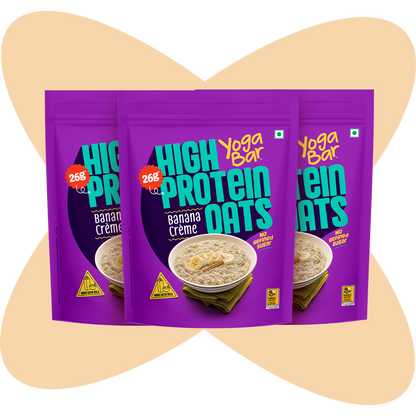 26g High Protein Oats Banana Crème