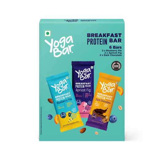 Variety Pack Breakfast Bar Box (Pack of 6) 270g