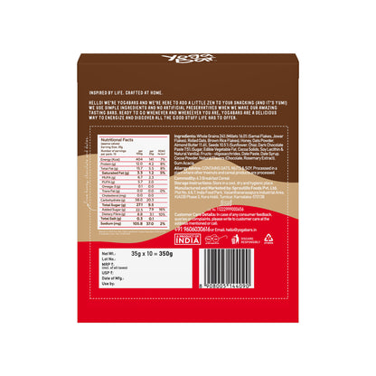 Chocolate Chunk Nut Energy Bars (Pack of 10) 350g