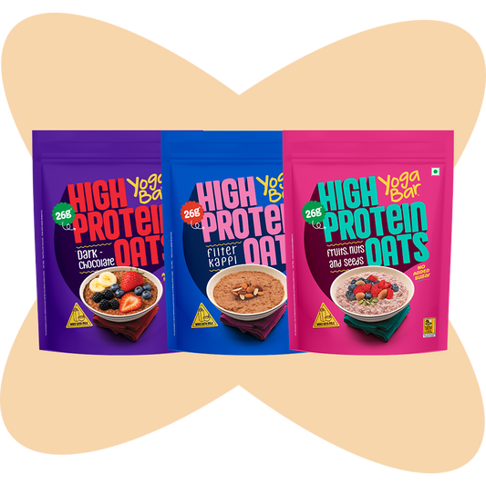 26g High Protein Oats Bestseller Combo 3kg