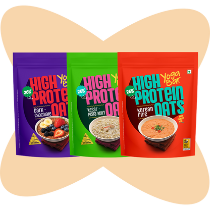 26g High Protein Oats Bestseller Combo 3kg