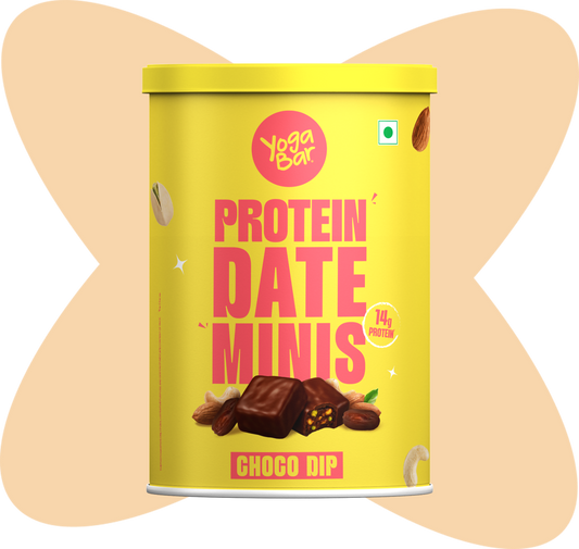 Choco Dipped Protein Date Minis - Pack of 10