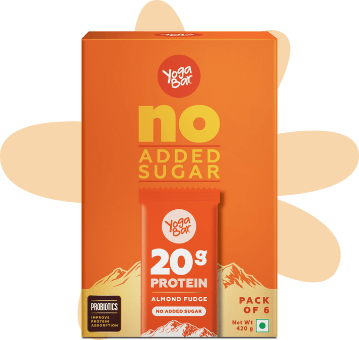 Almond Fudge 20g Protein Bar Yoga Bars