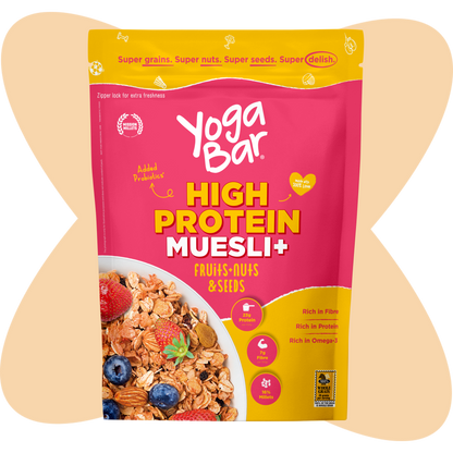 High Protein Muesli Fruits, Nuts & Seeds 350g