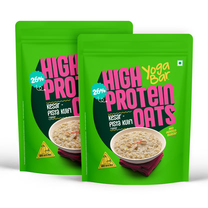 26g High Protein Oats Kesar Pista Kulfi
