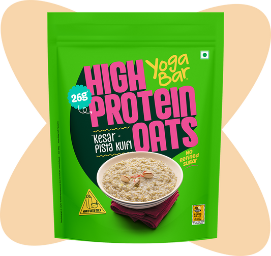 26g High Protein Oats Kesar Pista Kulfi