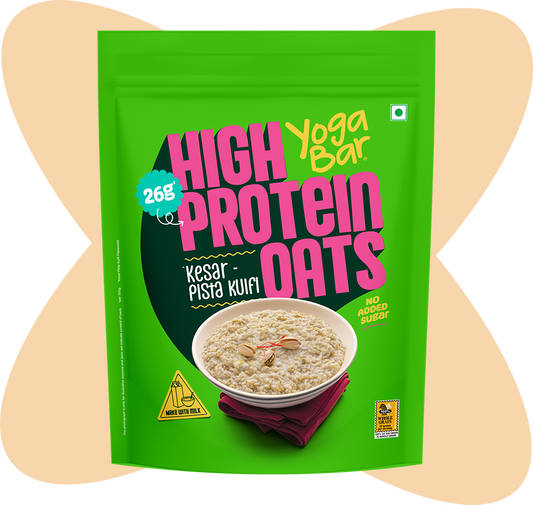26g High Protein Oats Kesar Pista Kulfi