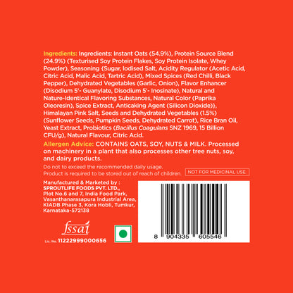 26g High Protein Oats Korean Fire